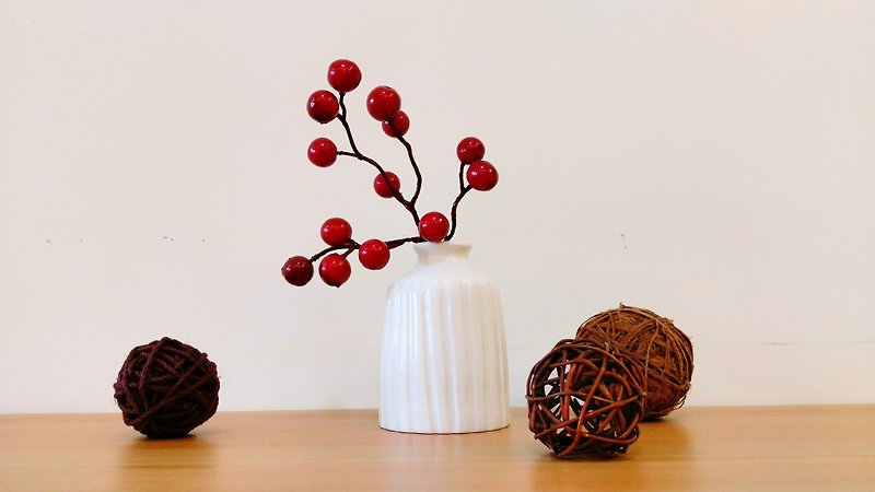 選択ケケシリーズNRKブランク白い花瓶1のバレンタインデーの贈り物 - 観葉植物 - 磁器 ホワイト