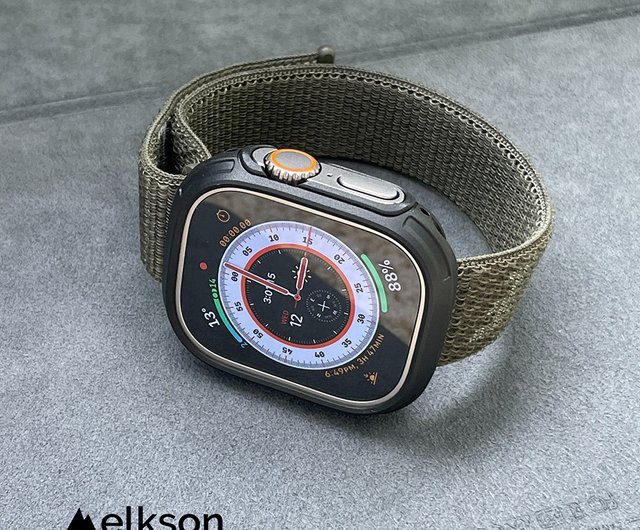 Elkson AppleWatch Ultra 1/2 49mm QuattroMax 軍用仕様保護ケース +