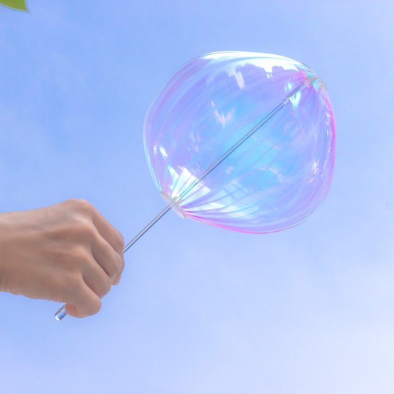 Rainbow Bubble Wand 2.0 - Kids' Toys - Plastic 