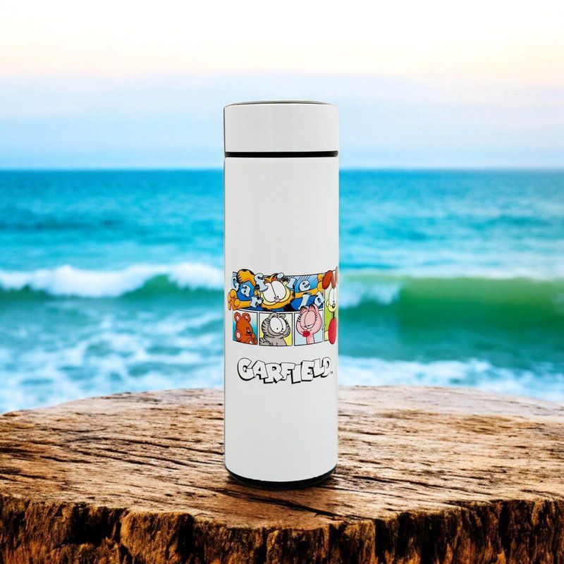 加菲貓 不繡鋼水樽 GF-Stainless Steel Bottle-02 - 水瓶/水壺 - 不鏽鋼 