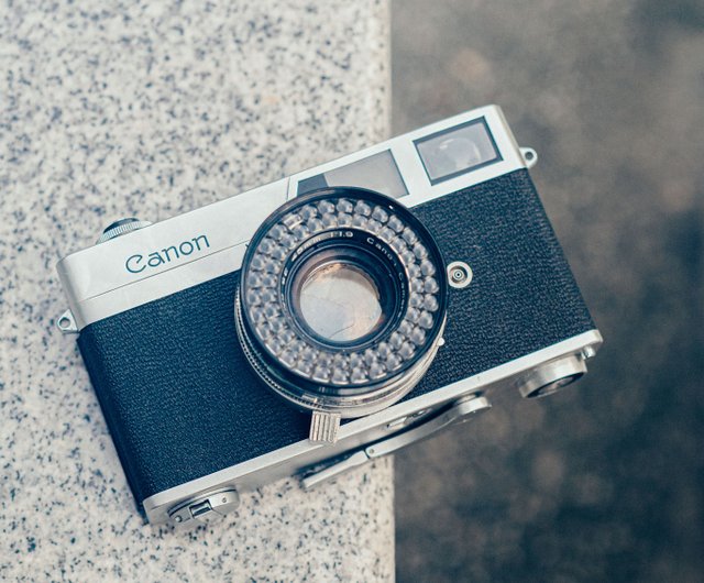 Canon N.S.E. 45mm f/1.9 レンジファインダーカメラ 初心者向けレンジファインダー】【実写済み】Canon Canonet 45mm F1.9