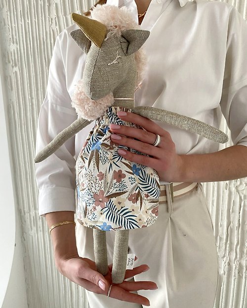 Hugge Child Stuffed Unicorn Plush for baby girls, Baby Soft Toy, Unicorn Nursery Décor