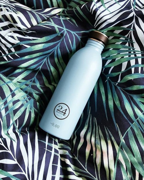 Bottles - Urban Bottle Cloud Blue - 100g lightweight stainless steel bottle