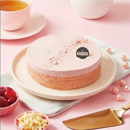 MOL 美食嚴選 【起士公爵】母親節限定-花漾胭脂莓果輕乳酪蛋糕(6吋)(含運)