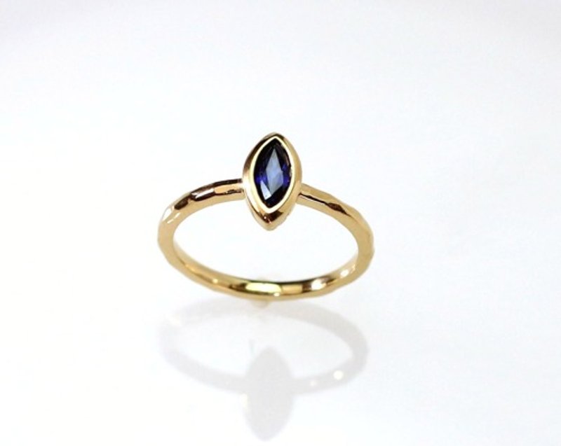 Pinkoi Proxy Purchase -  K18YG Blue Sapphire Ring 0.43ct - General Rings - Gemstone 