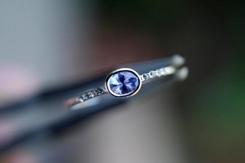 すぐ届く★良質ゾイサイト★Tanzanite★シルバーリング1633 宝石 良質ゾイサイト☆Tanzanite☆シルバーリング1633 - 【Funky