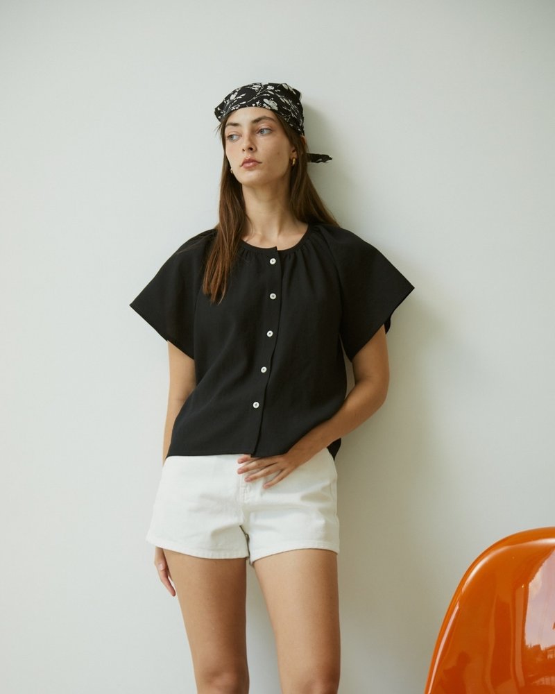 Bayday | EMMA BLOUSE - 女襯衫 - 其他材質 