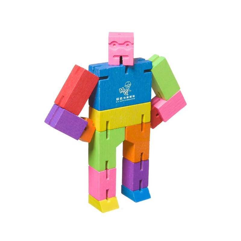[customized printing] building block deformation robot - details and prices, please write to discuss - ของเล่นเด็ก - ไม้ หลากหลายสี