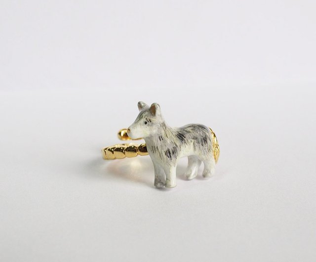 犬の指輪 中国の干支の指輪 動物の指輪 干支の宝石 干支の指輪 ショップ Maryloujewelry その他 Pinkoi