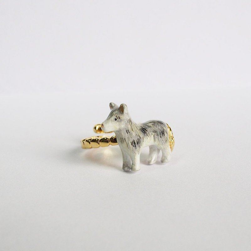 Dog Ring - Other - Other Metals Gray
