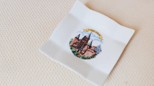 Chez Mamie 外婆家 法國聖皮爾教堂陶瓷首飾碟