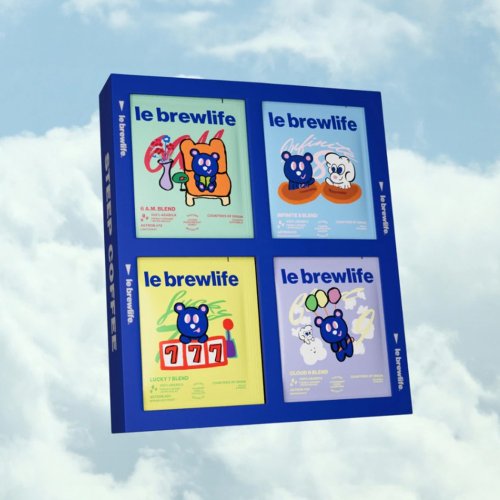 le brewlife 樂步 【送禮首選】BLUE & BUTTER 精品浸泡式咖啡綜合禮盒