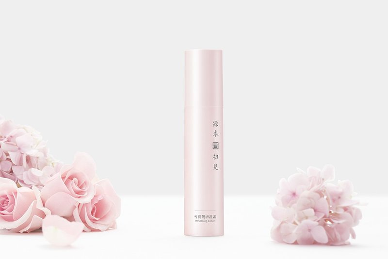 源本初見 / 嫩白透亮 - 雪潤靚膚乳霜 50ml 4件65折 - 臉部乳液 - 其他材質 粉紅色