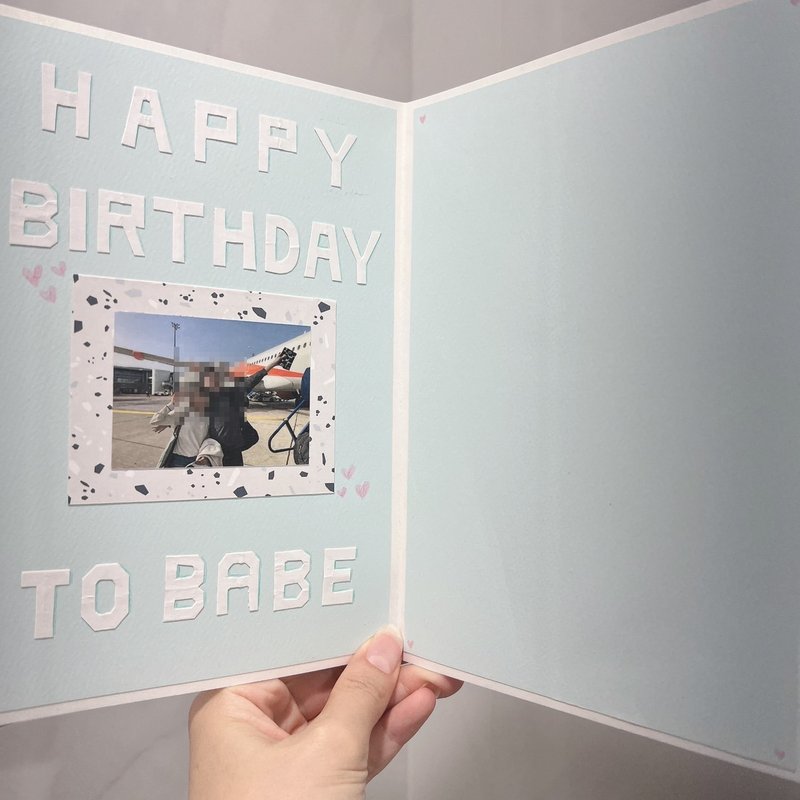 [Customized] Any door lover’s birthday card (please discuss before placing an order) - การ์ด/โปสการ์ด - กระดาษ สีน้ำเงิน