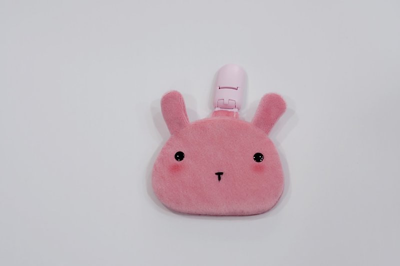 Bucute Buruo Rabbit Amulet. Royal Guard Set/Baby Special/Handmade/Moon Gift - Baby Gift Sets - Polyester Pink