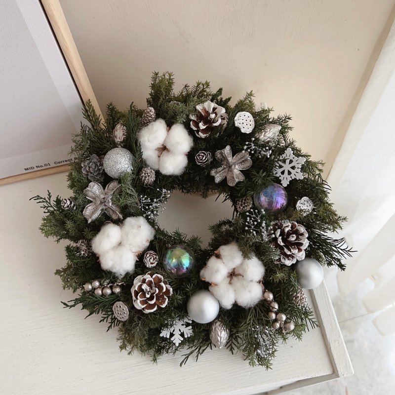 銀河系 永生雪松聖誕花圈 - 擺飾/家飾品 - 植物．花 