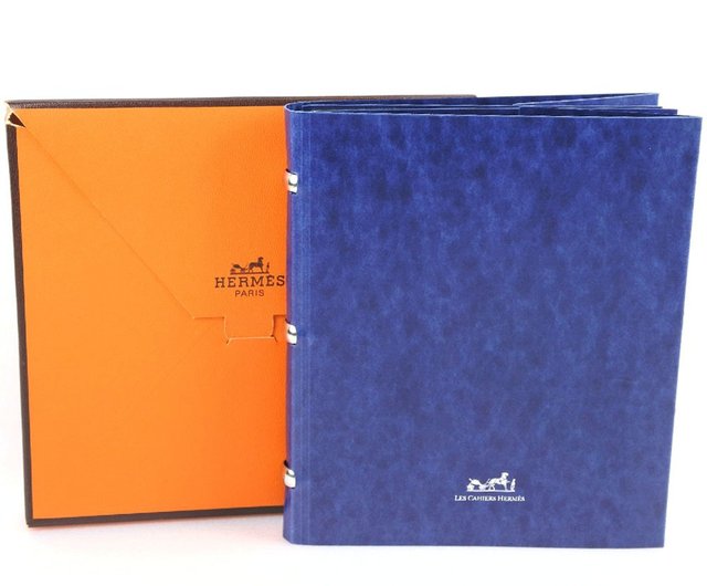 軽やかな美しさをアピール【HERMES】ハラス プレーン エアハット Direct from Japan] [HERMES] Hermes Photo Book Blue Unisex