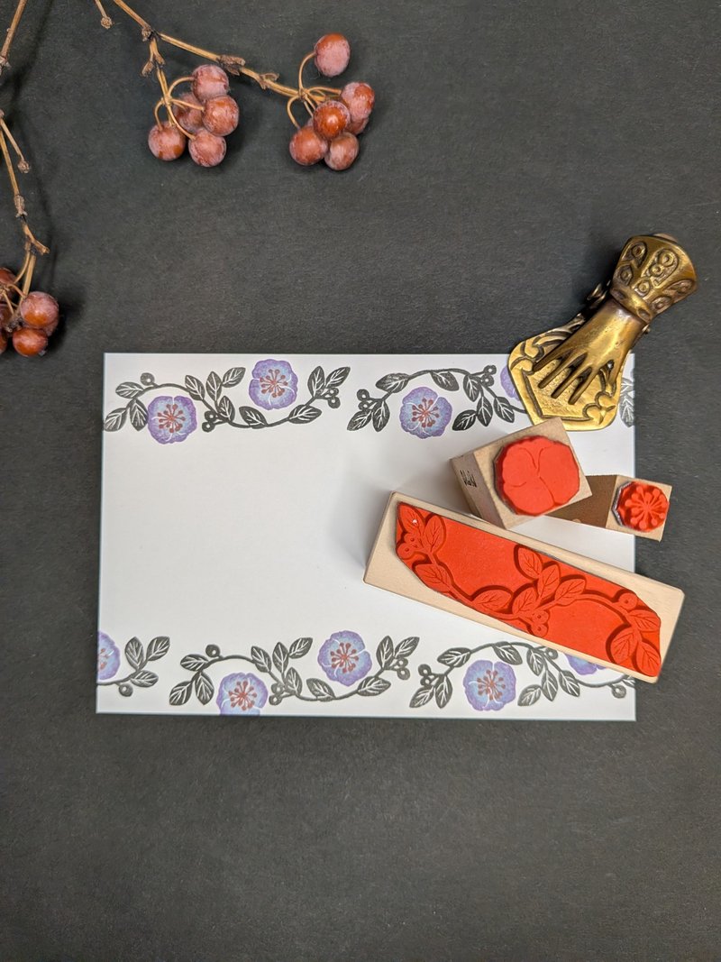 Leaf Garland Stamp Set - Stamps & Stamp Pads - Other Materials 