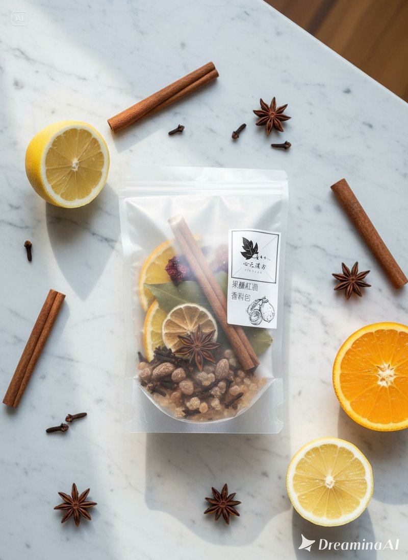 【果醺熱紅酒香料包】聖誕節 派對 露營 聚餐 約會 氣氛神隊友 - 茶葉/茶包/水果茶 - 其他材質 多色