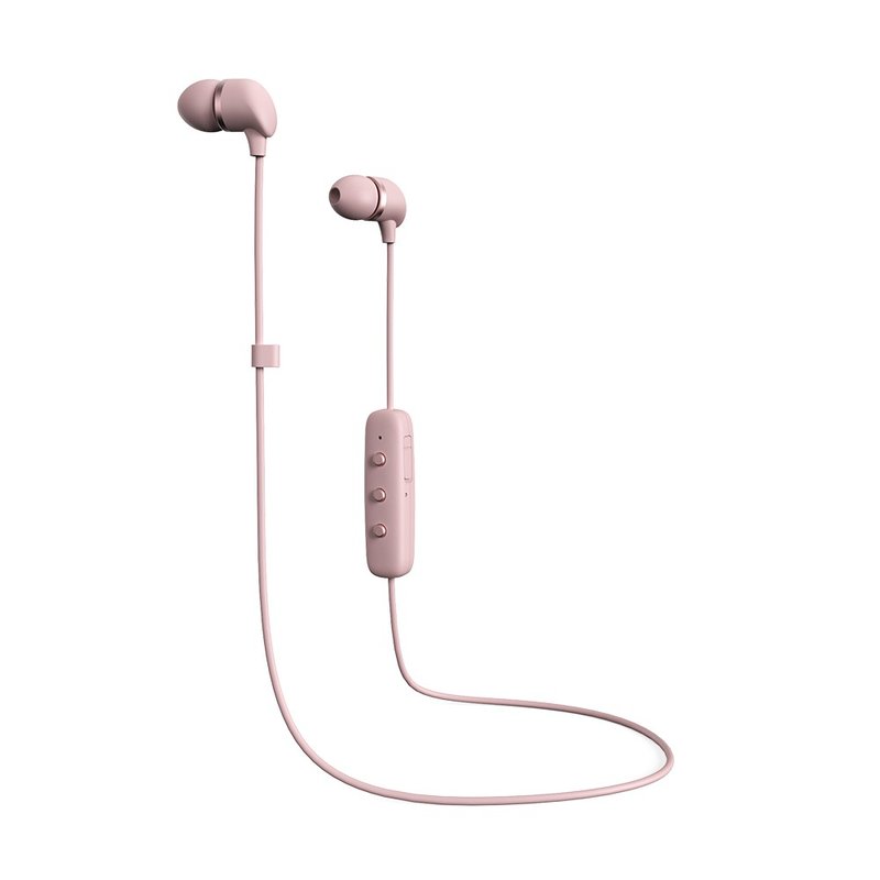 HAPPY PLUGS IN-EAR WIRELESS 入耳式藍牙耳機- 啞粉紅 - 耳機/藍牙耳機 - 塑膠 粉紅色