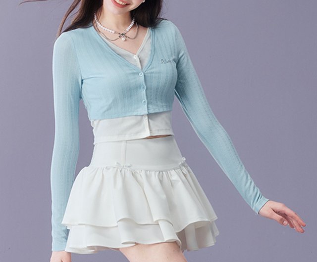 アメージングクリー AMAZINGレディーストップス スカート 2点セット デニム セットアップ レディース 韓国 アンサンブル アメカジ