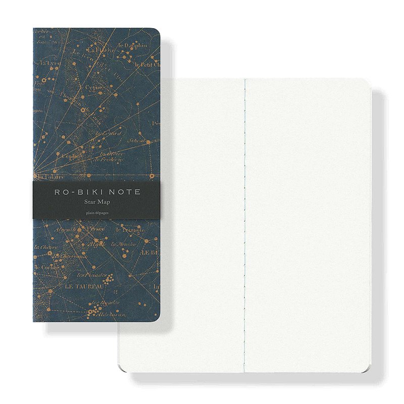 RO-BIKI NOTE Star Map - 筆記本/手帳 - 紙 