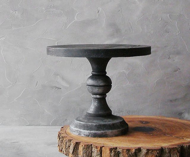 Wooden Cake Stand Vintage, Antique Wooden Cake Stand