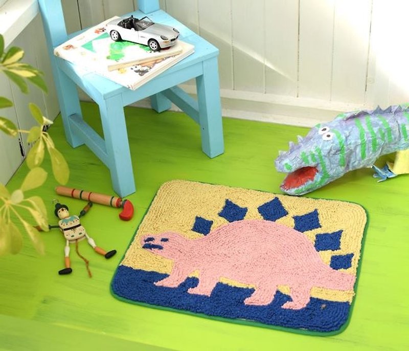 [Pre-order] ☆ ☆ playful animal mats (four) - Items for Display - Cotton & Hemp Multicolor