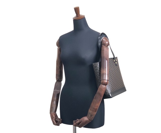 ANR13 セリーヌ マカダムブラック トートバッグ ショルダーバッグ ANR13 セリーヌ マカダムブラック トートバッグ ショルダー