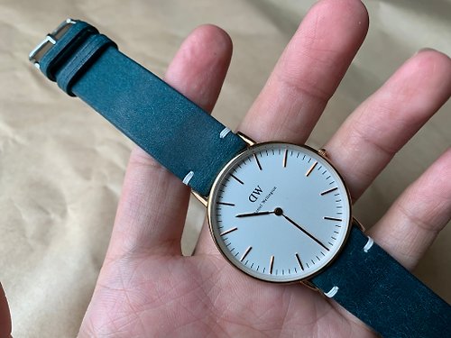Shao Leather 手工皮件 磨砂皮革錶帶 簡約款 皮革錶帶 手工錶帶 客製化錶帶 錶帶訂製
