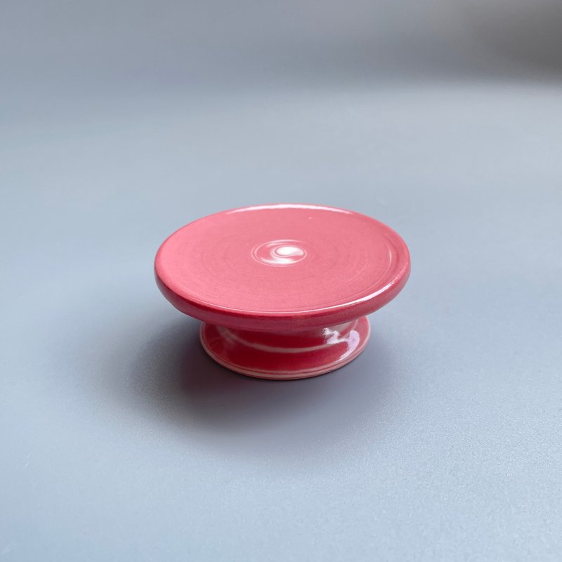 @studio_florero Pink Neriage Tray | candlestick | lid rest - Plates & Trays - Pottery Pink