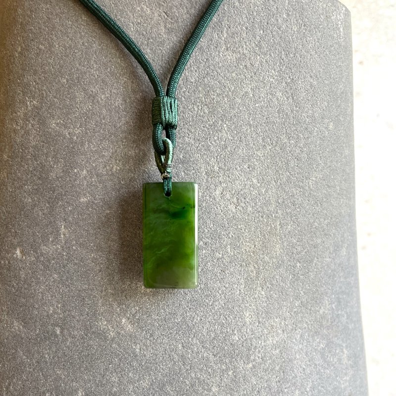 Jade necklace - Taiwan design and making - Necklaces - Jade Green