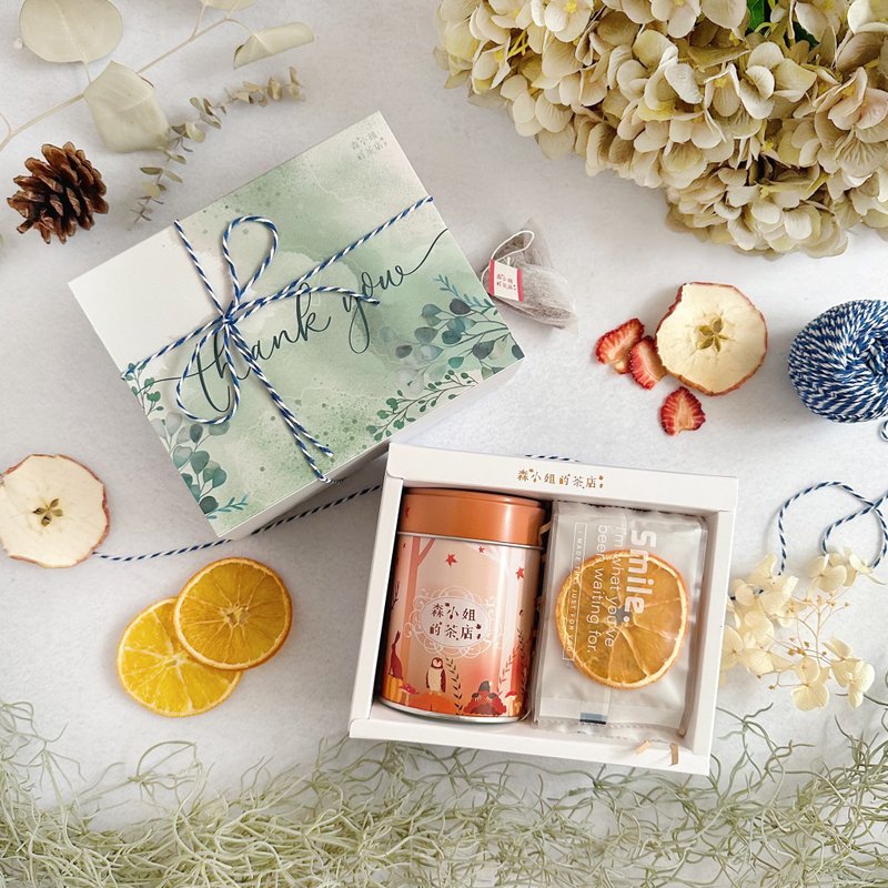 | 果乾禮盒 | 花果茶鮮果乾 祝福感謝禮盒 - 茶葉/茶包/水果茶 - 新鮮食材 