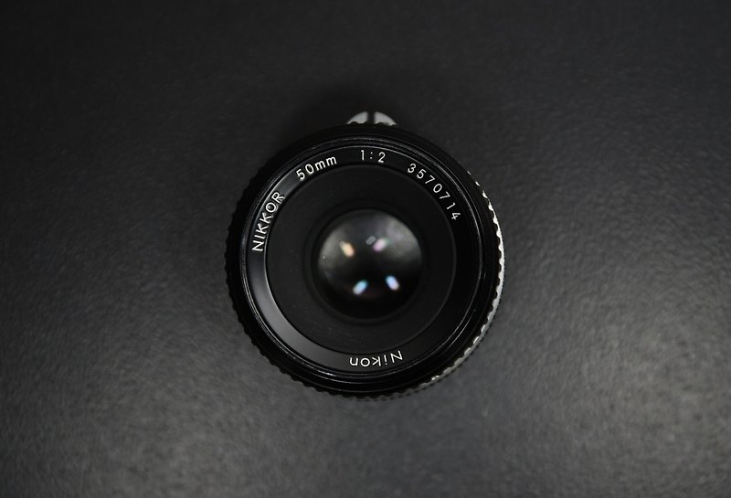 【經典古物】尼康 Nikon Nikkor 50mm F2 K版 ai 手動鏡頭 定焦鏡 - 菲林/即影即有相機 - 其他材質 