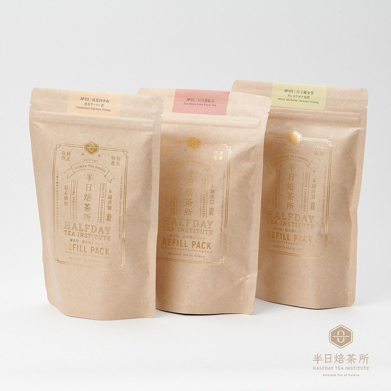 Taiwan Floral Tea Osmanthus White Magnolia Red Jade Wild Chrysanthemum Jasmine [30 Triangular Three-dimensional Tea Bags] - ชา - อาหารสด 