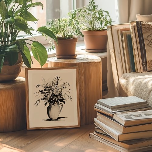 インクブーケ / 現代イラストの花のポスターと絵画 - ショップ