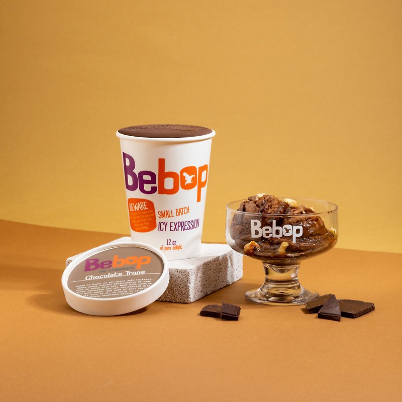 【ビバップ】チョコレートトレインアイスクリーム12オンス - アイス・氷菓 - 食材 ブラウン