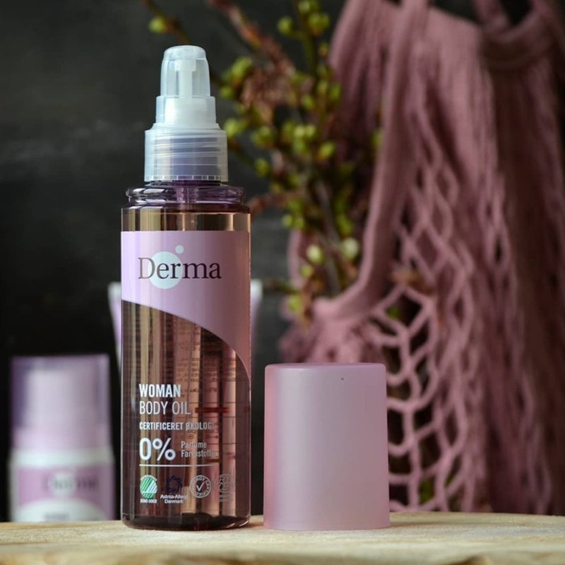 Derma 女性有機全能護理油 - 145ml/瓶 - 身體乳/按摩油 - 其他材質 