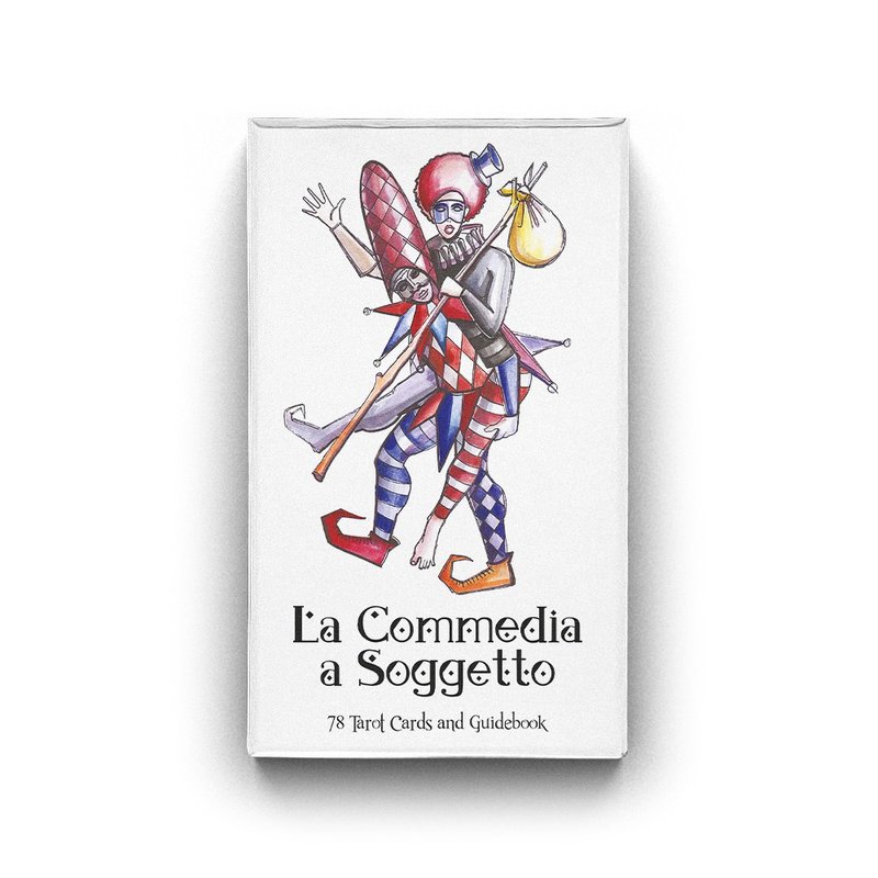 La Commedia a Soggetto Tarot, 78 cards Tarot deck - บอร์ดเกม - กระดาษ 