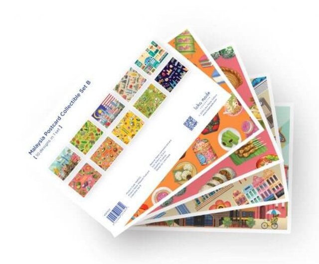 MSPS02マレーシアポストカードコレクタブルセットB - ショップ Loka