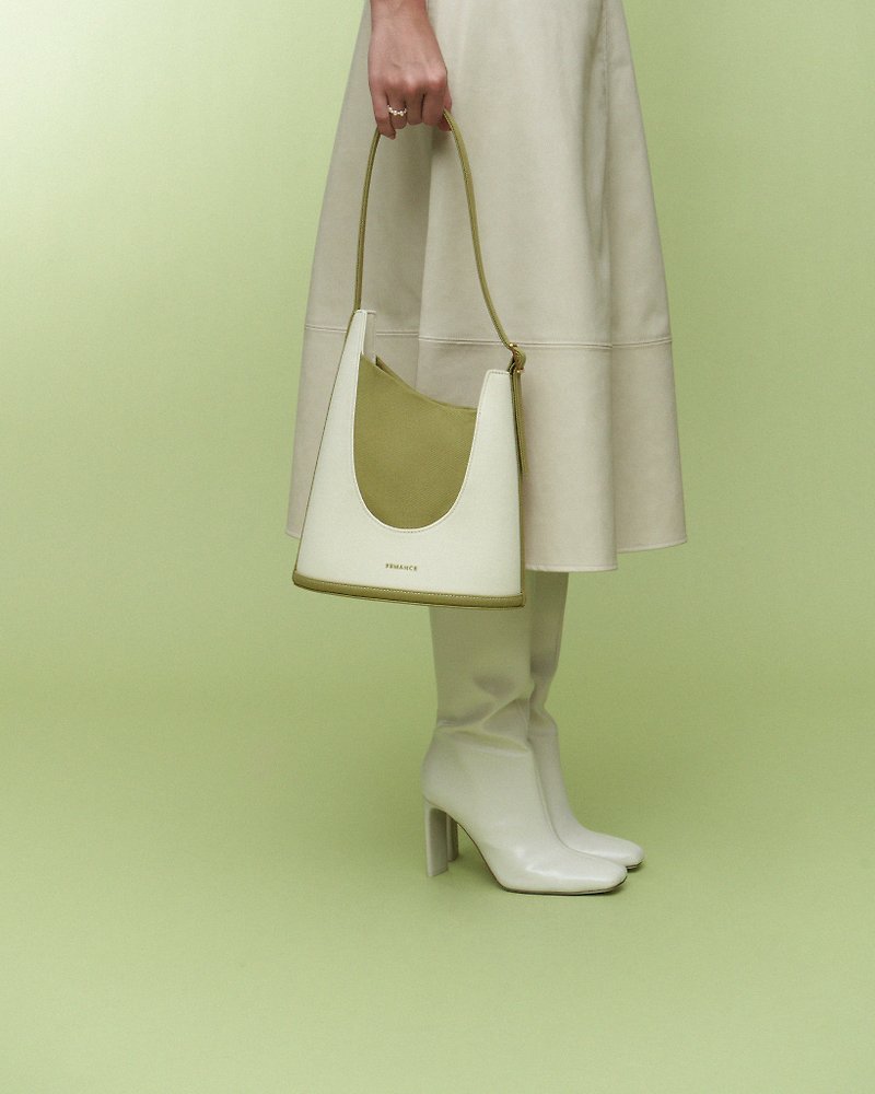 Femance Vessel 環保系列 酪梨綠 手提包 側背包 原創設計 - 側背包/斜孭袋 - 環保材質 綠色