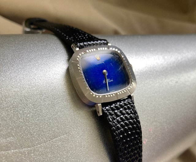 本物　国内正規保証　ロレックス　ROLEX　ダイヤ　文字盤　ブルーグラデーション ROLEX - 訳あり ロレックス ROLEX 1601 デイトジャスト ブルー