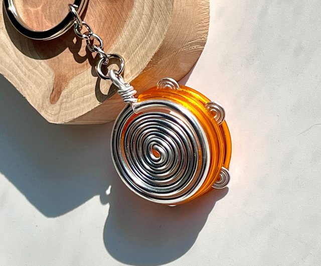 Tambourine for Wire Lover Art studio タンバリン アルミワイヤー楽器