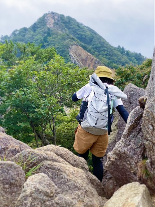 6dots 超軽量Tyvek(タイベック) 登山バッグ 40L バーク