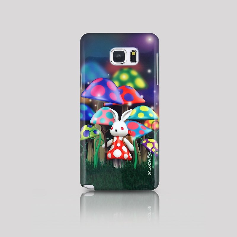 (Rabbit Mint) Mint Rabbit Phone Case - Bu Mali Mushrooms Series Merry Boo - Samsung Note 5 (M0003) - Phone Cases - Plastic Purple