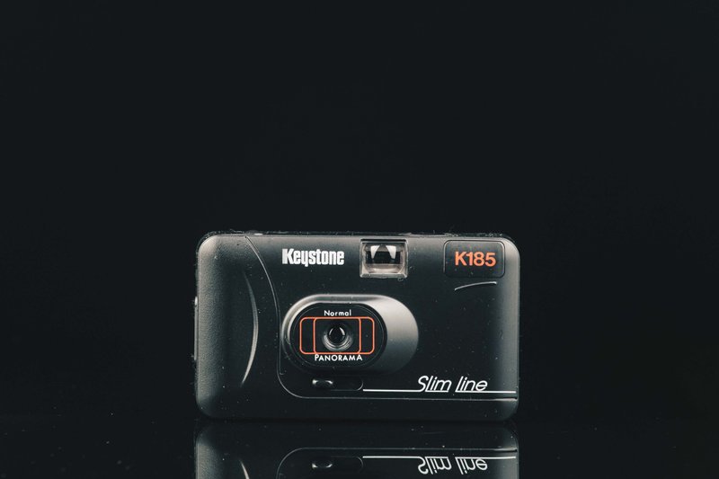 Keystone Slim line K185 #135 film camera - กล้อง - โลหะ 