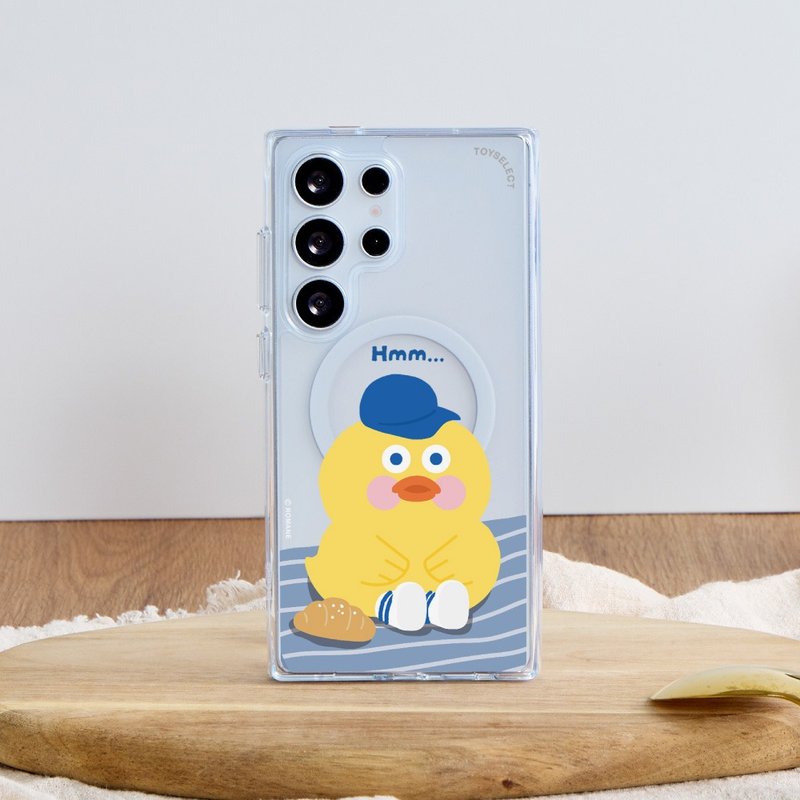 早午餐兄弟小黃鴨思索防摔透明SAMSUNG手機殼 - 手機殼/手機套 - 塑膠 多色