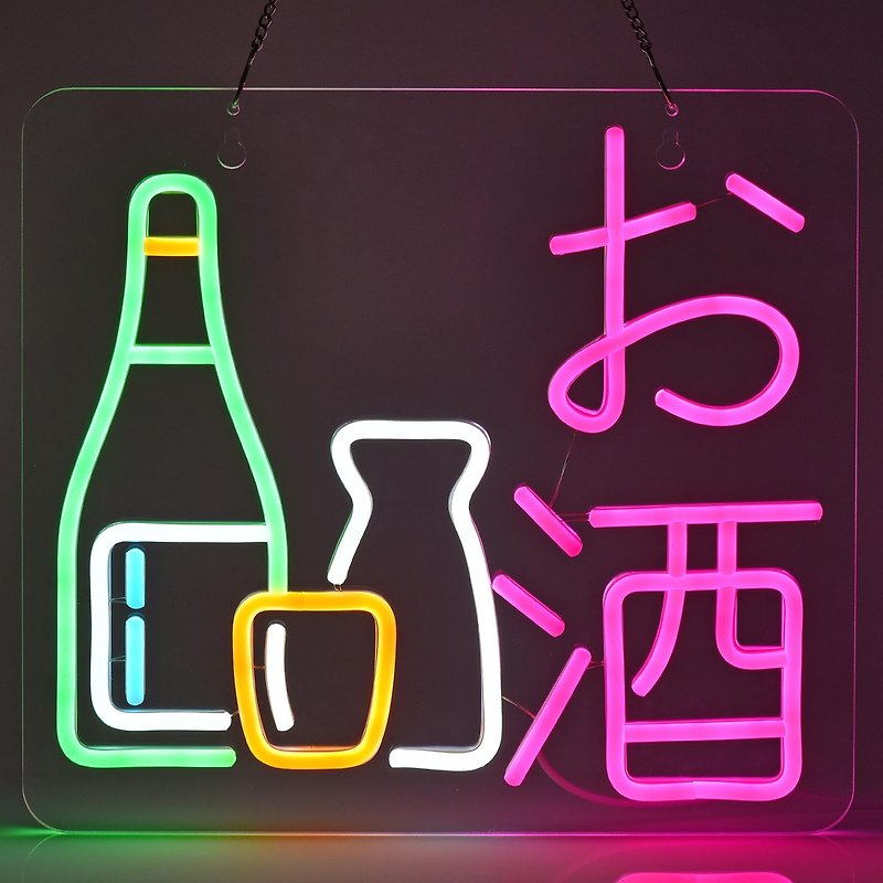 Shaojiu LED Neon Sign Decor Light Part Bar Night Light - Lighting - Acrylic Transparent