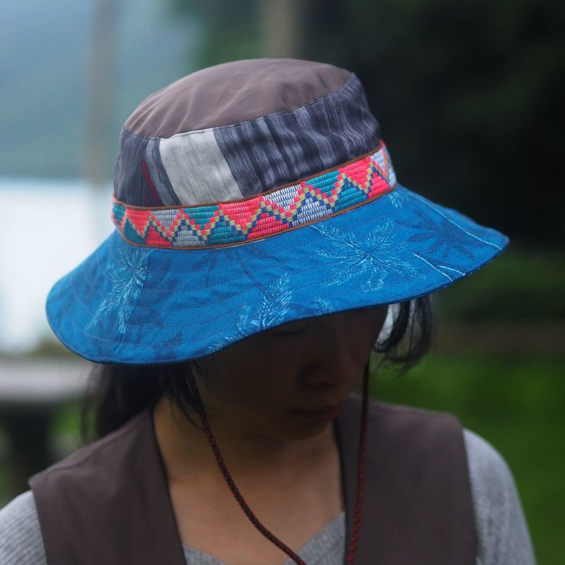 登山帽 Scrap Bucket Hat | 香港手造 - 帽子 - 聚酯纖維 