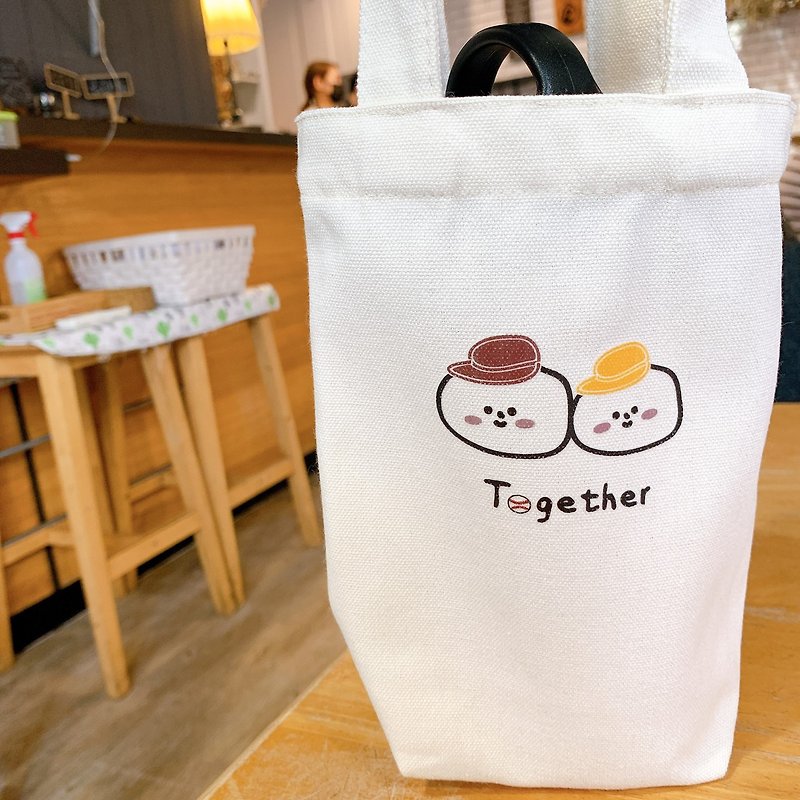Beverage bag_We are different but still together - Handbags & Totes - Other Materials Gold